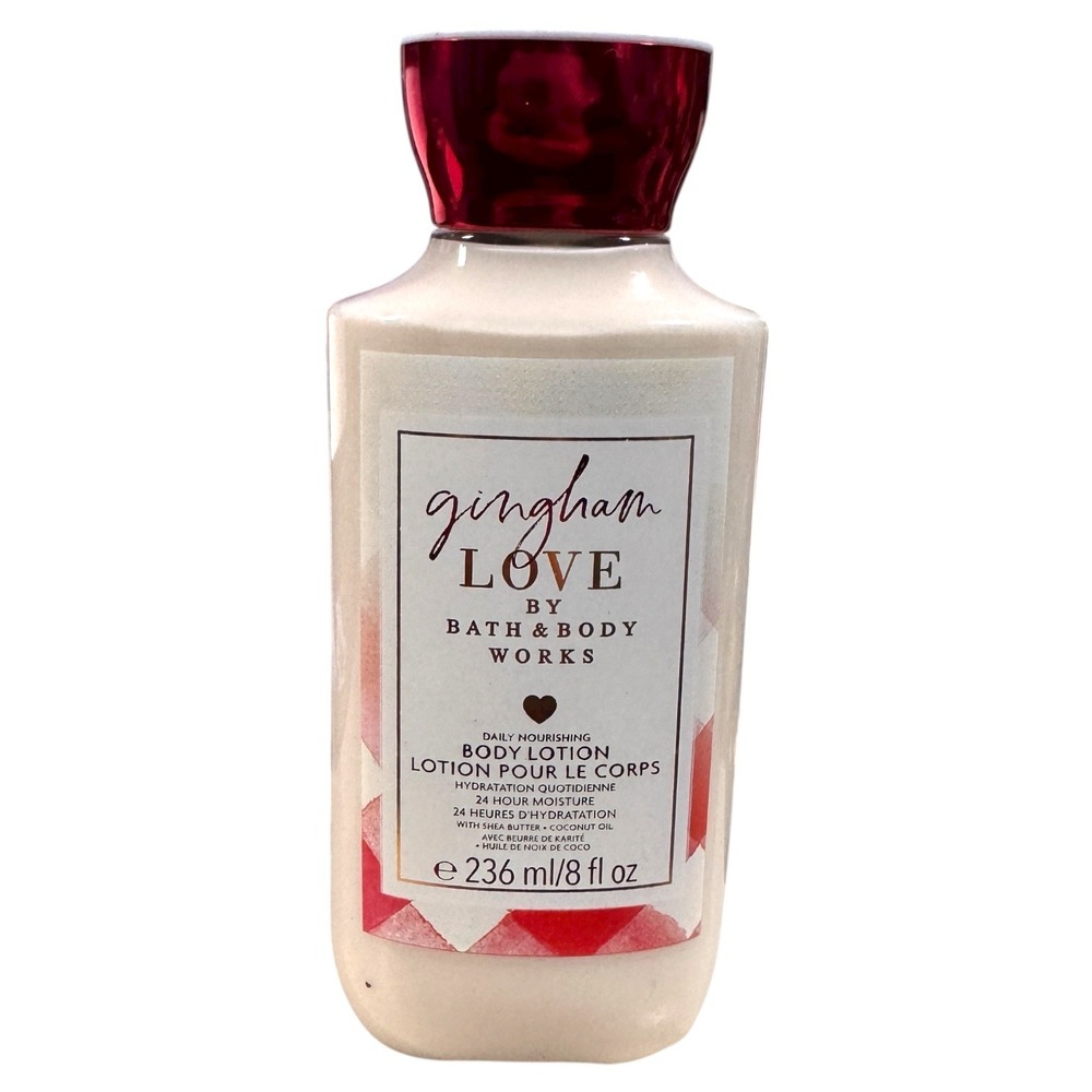 Bath Body Works Gingham Love Daily Nourishing Body‎ Lotion 8 oz New